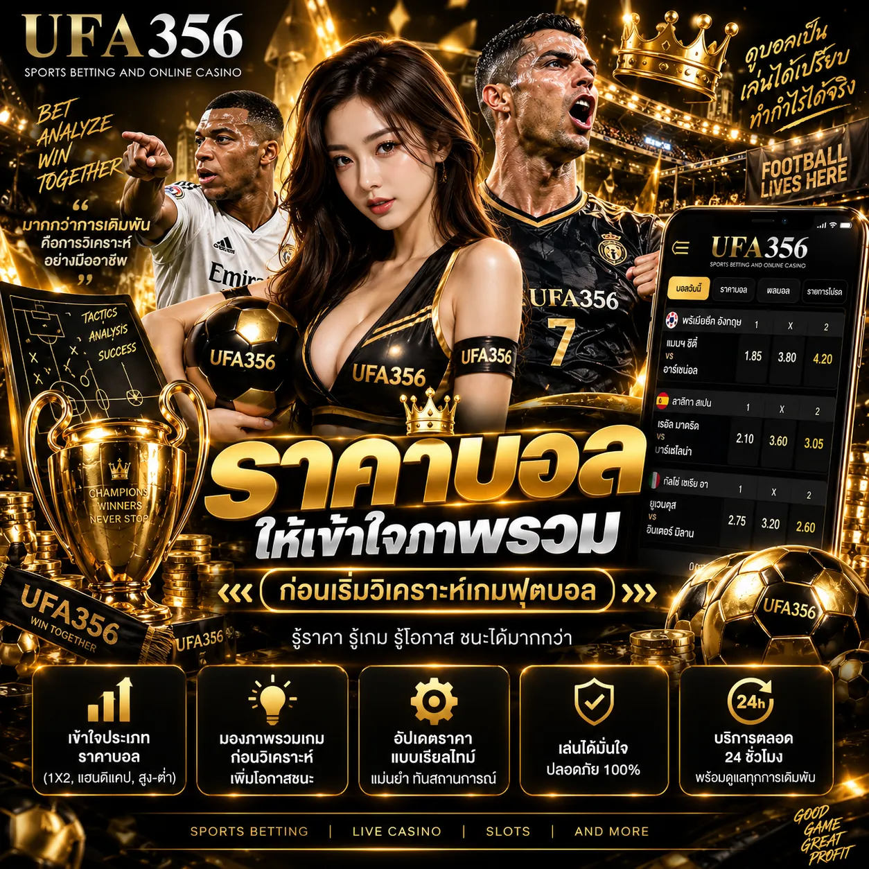 ราคาบอล UFA356